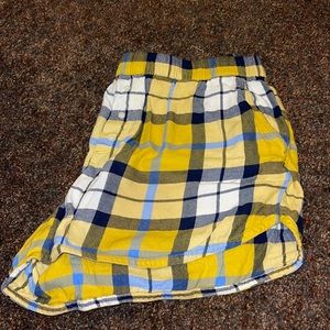 Aerie flannel sleep shorts